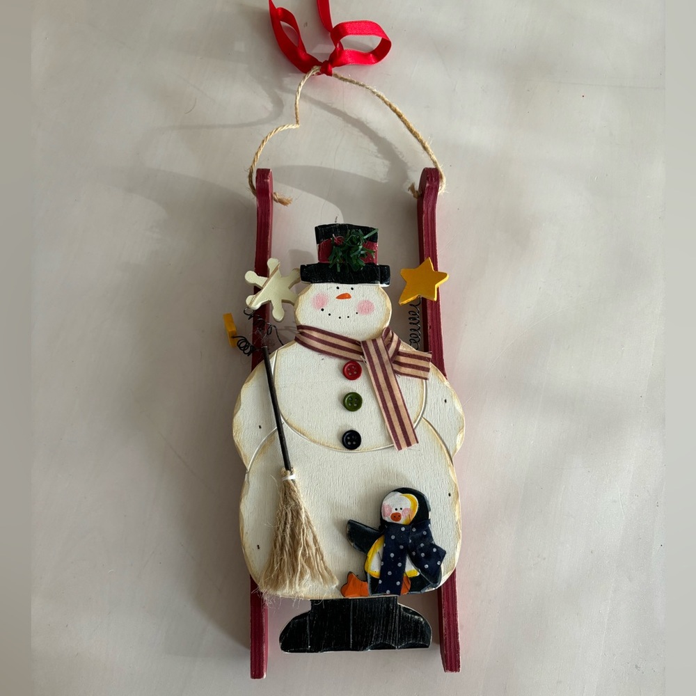 Snowman Christmas Wall Decor